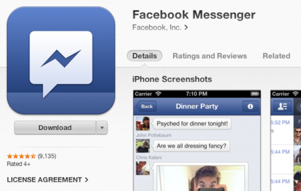 “iPad” üçün “Facebook Messenger” yeniləndi
