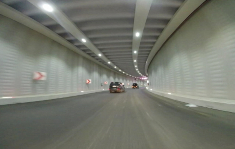 Paytaxtda müvəqqəti istifadəyə verilən tunel bağlandı