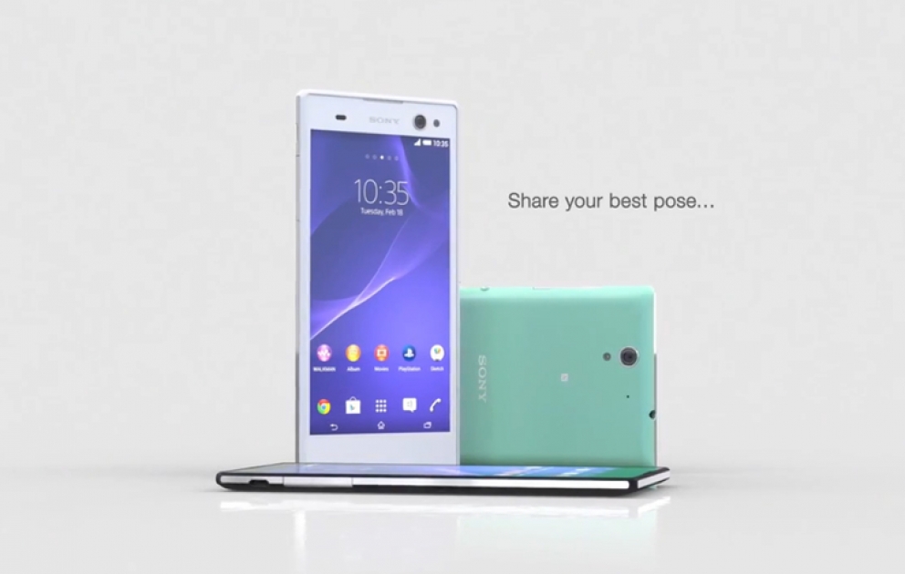 Sony Xperia C3  - “ən yaxşı selfie” çəkmək üçün telefon