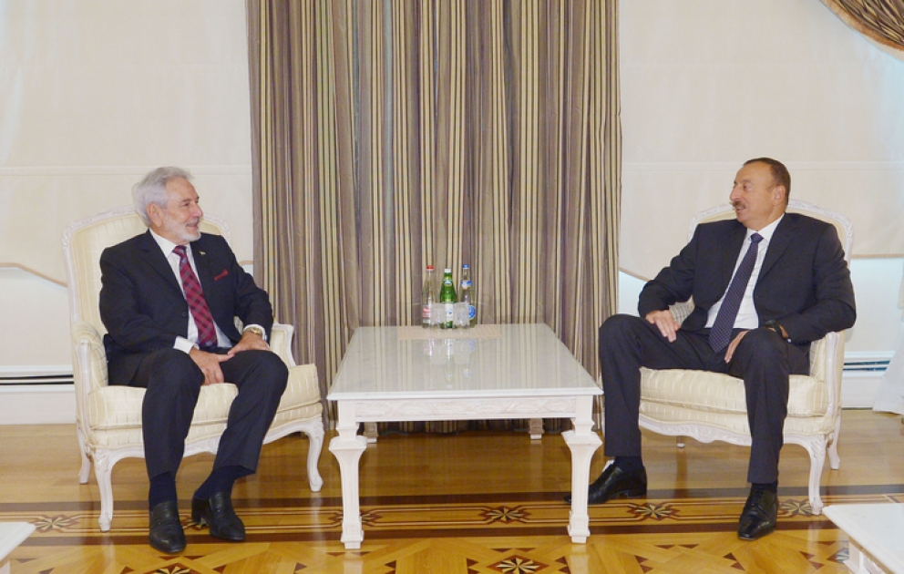 Prezident İlham Əliyev Nikaraquanın xarici işlər nazirini qəbul edib