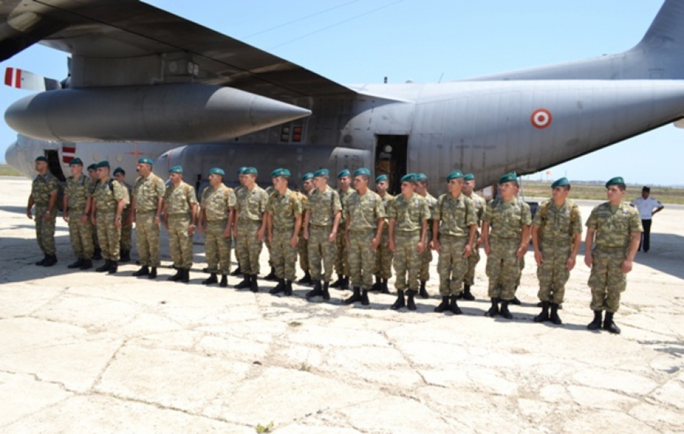 Azərbaycan sülhməramlıları Vətənə qayıdıblar