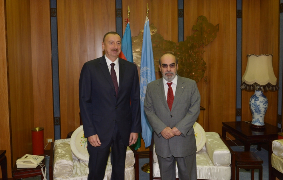 President Ilham Aliyev met with FAO Director-General Jose Graziano da Silva in Rome