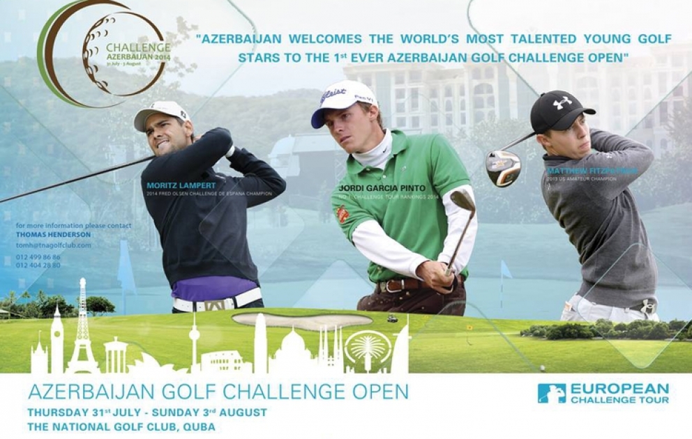 Azərbaycanda ilk dəfə dünya səviyyəli qolfçuların iştirakı ilə “Challenge Tour” keçiriləcək