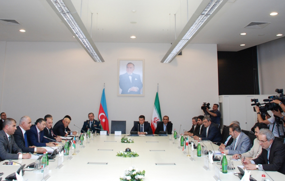 Azərbaycan və İran arasında iqtisadi, ticarət və humanitar sahələr üzrə Dövlət Komissiyasının 9-cu iclası keçirilib