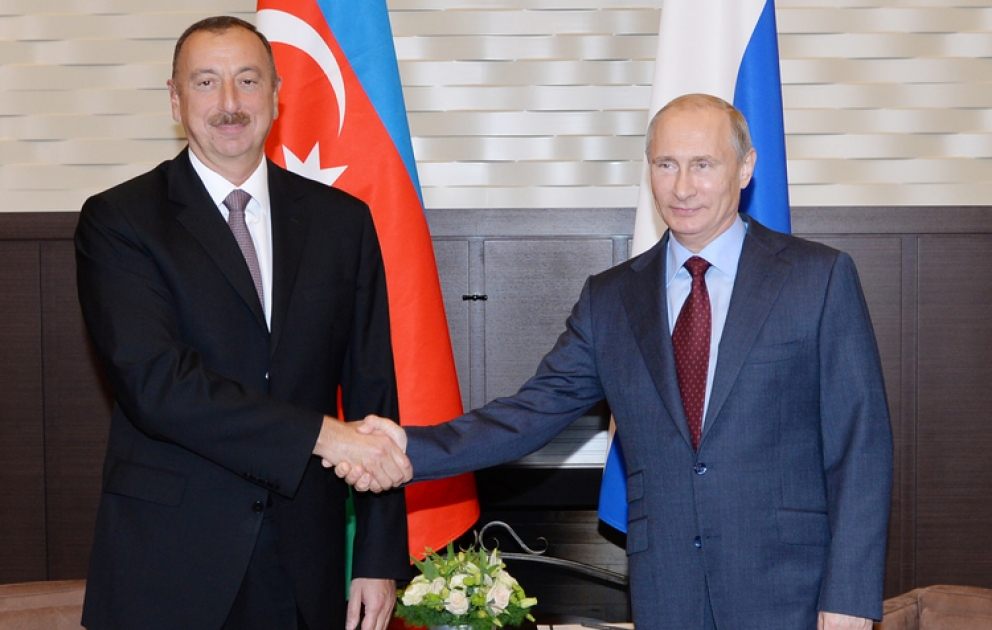 Entretien des présidents Ilham Aliyev et Vladimir Poutine