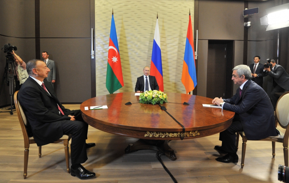 La réunion conjointe des présidents azerbaïdjanais, russe et arménien à Sotchi