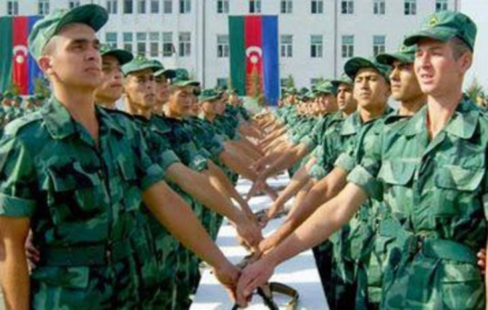 Gənc əsgərlər Vətənə sədaqət andı içiblər
