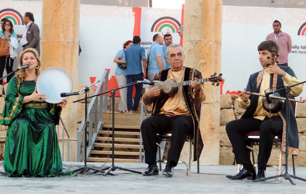 Azərbaycanın incəsənət xadimləri “Jaraş” mədəniyyət və incəsənət festivalında iştirak ediblər