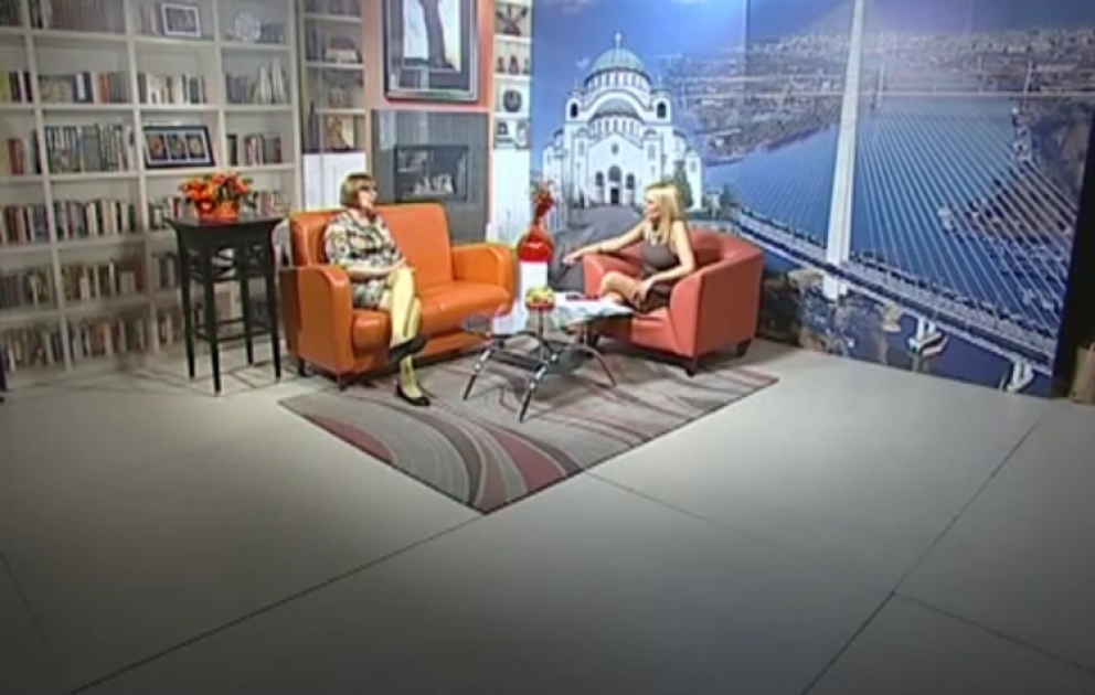 Serbiyanın “Sky+” televiziya kanalında “Xəzər dənizinin sahilində” kitabı  ilə bağlı reportaj yayımlanıb
