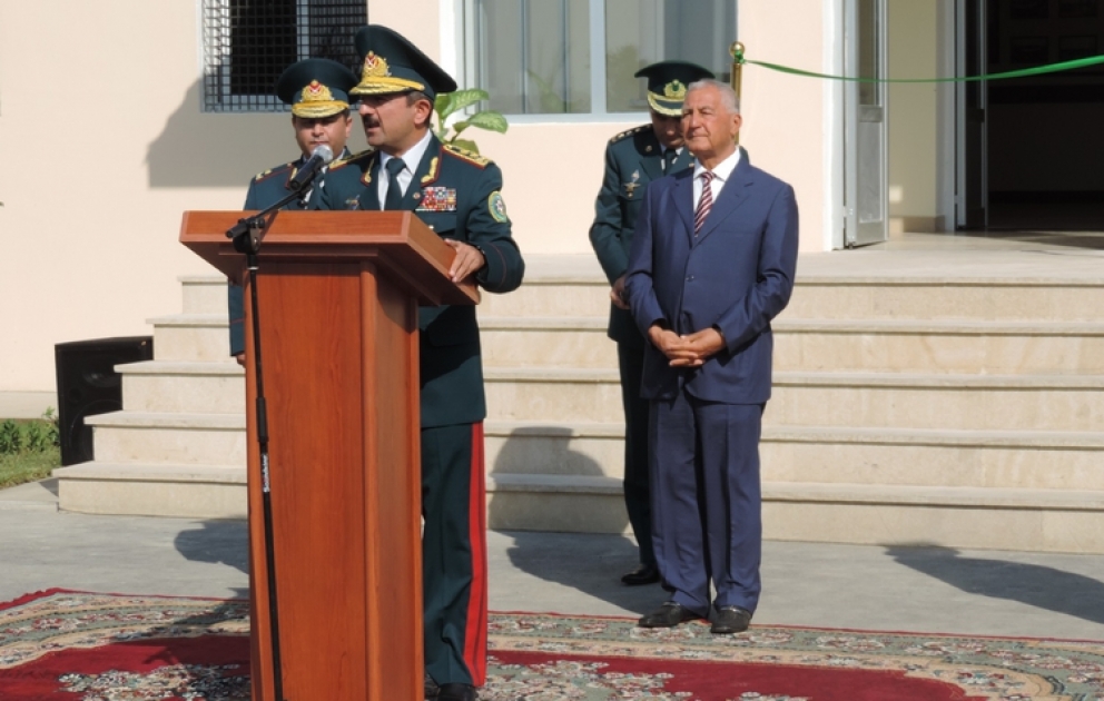 Dövlət Sərhəd Xidmətinin “Xanoba” sərhəd zastavası kompleksi xidməti istifadəyə verildi
