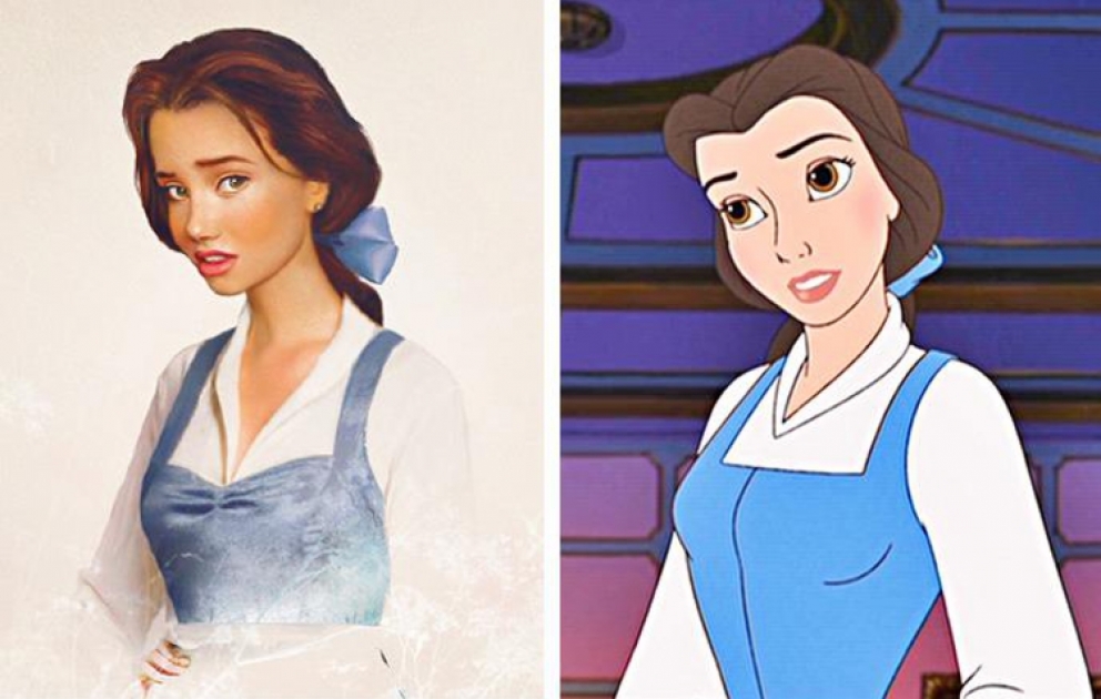 Прекрасные принцессы Disney в реальной жизни