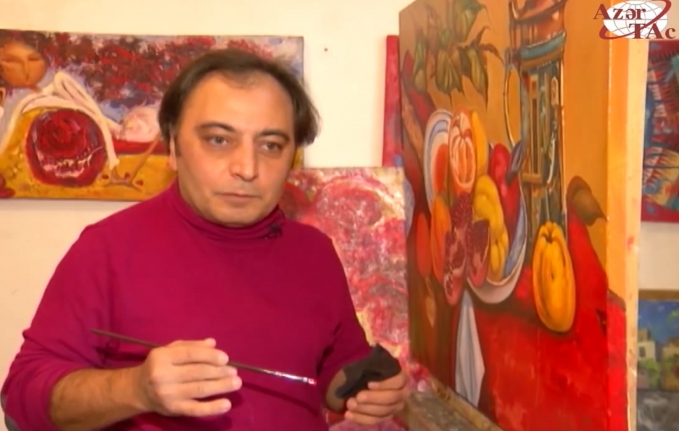 «Я хочу нести людям добро и позитив», - художник Вугар Али