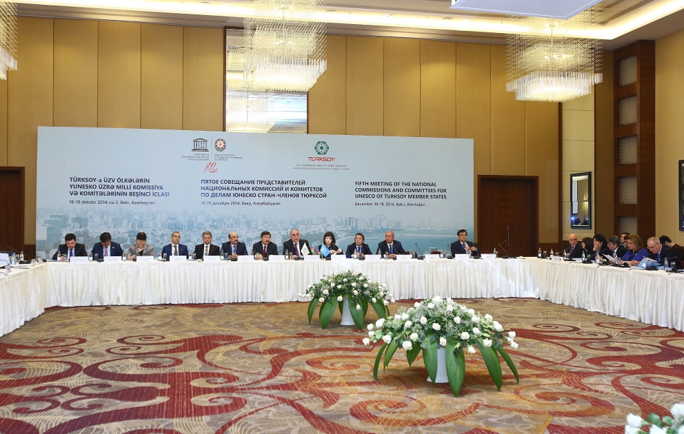Bakıda TÜRKSOY-a üzv ölkələrin UNESCO üzrə Milli komissiya və komitələrinin iclası öz işinə başlayıb
