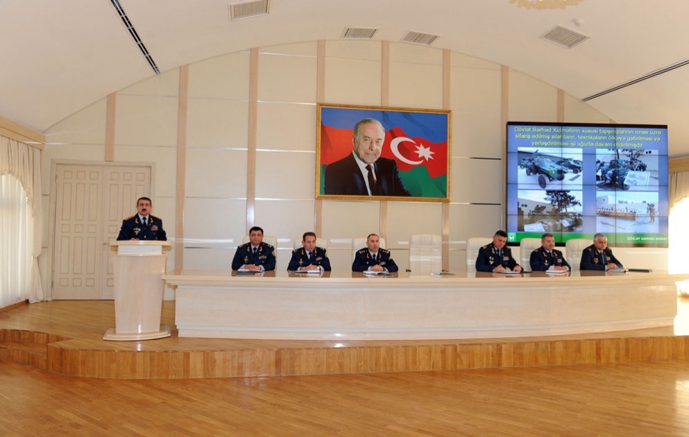 Dövlət Sərhəd Xidməti 2014-cü ilin hesabatını verdi