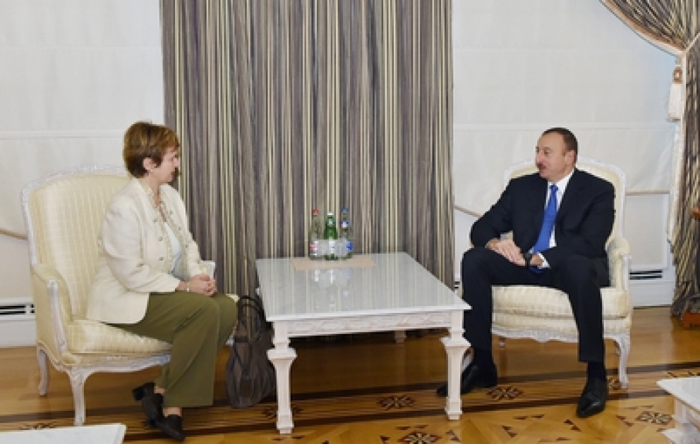 Prezident İlham Əliyev Avstriyanın Azərbaycandakı səfirini qəbul edib