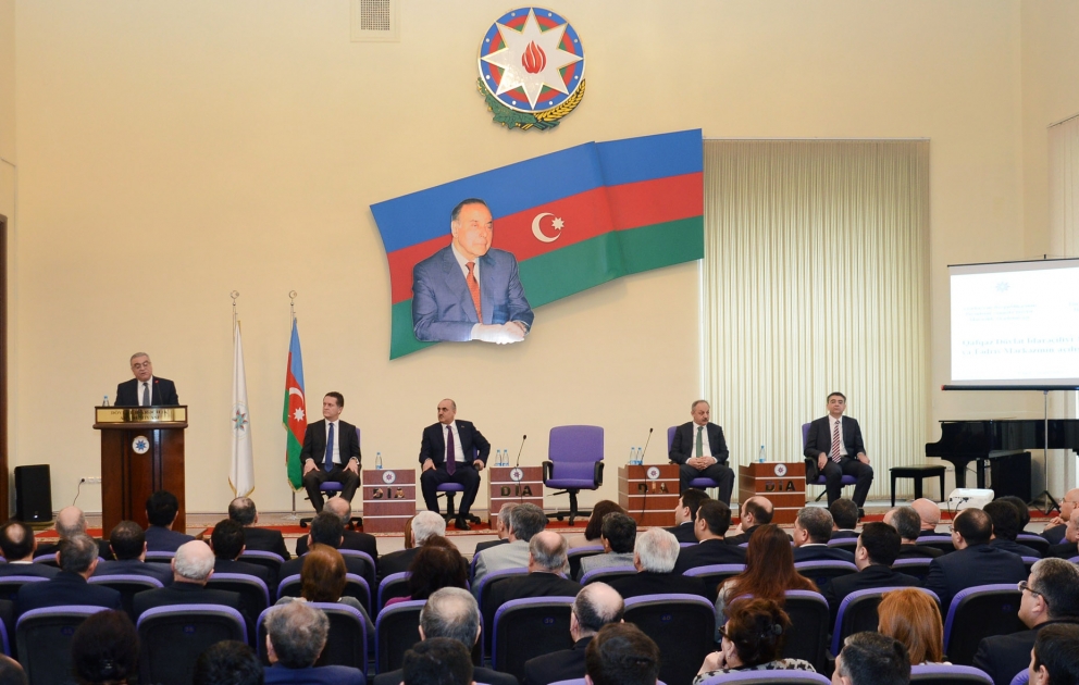 Dövlət İdarəçilik Akademiyasında “Qafqaz Dövlət İdarəçiliyi Araşdırma və Tədris Mərkəzi”nin açılışı olub