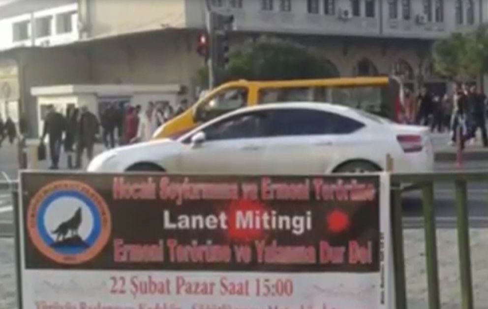 Fevralın 22-də İstanbulda Xocalı soyqırımı və erməni terrorunu lənətləmə mitinqi keçiriləcək