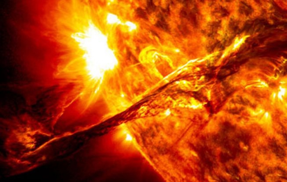 NASA Günəşin səthində son 5 ildə qeydə alınan partlayışların görüntülərini yayımlayıb
