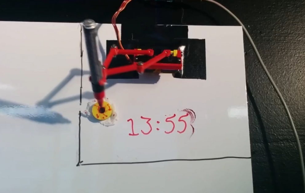Horloge robot
