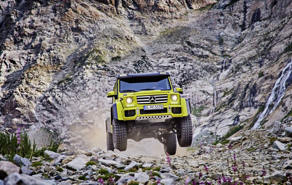 "Mercedes" hat das neue Modell  “Geländewagen 500 4×4²” präsentiert
