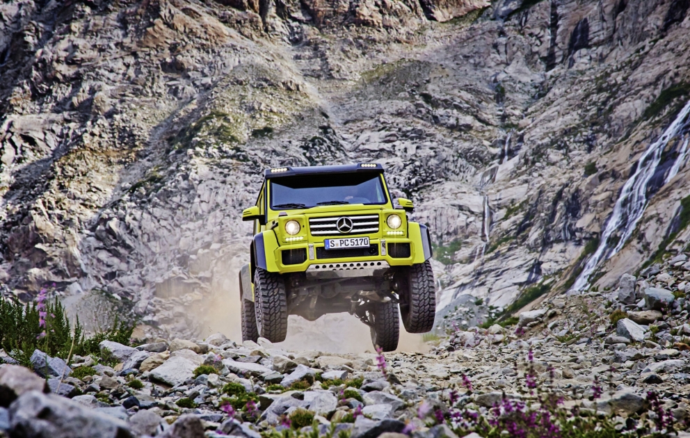 Mercedes Benz a présenté le nouveau Geländewagen 500 4×4²