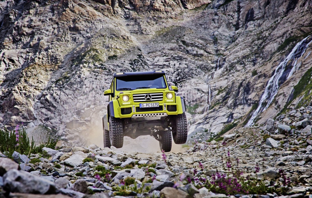Mercedes presents new Geländewagen 500 4×4²