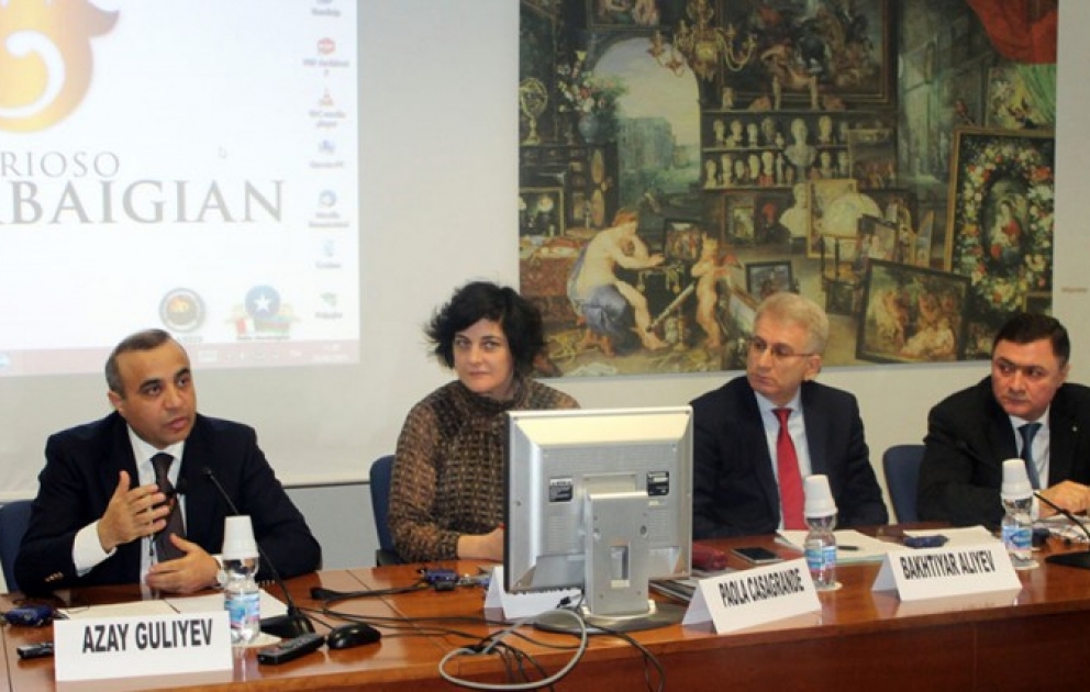 Conférence sur l’Azerbaïdjan à Rome