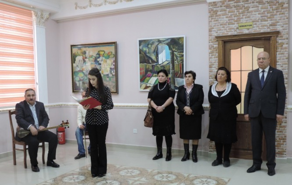Xaçmazlı şagirdlər Xocalı soyqırımını tablolara köçürüblər