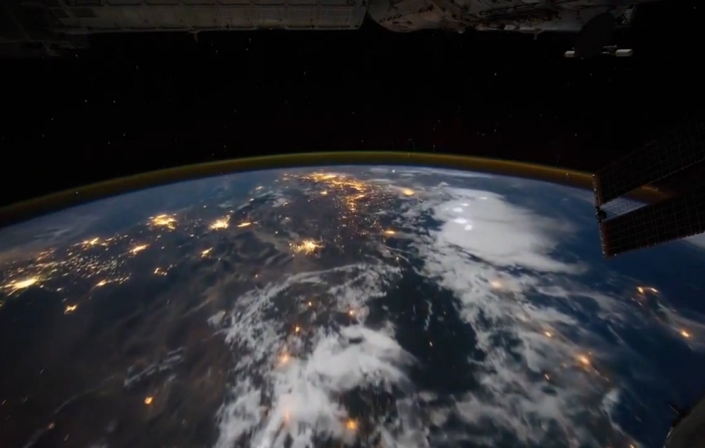 La Terre vue depuis l'espace