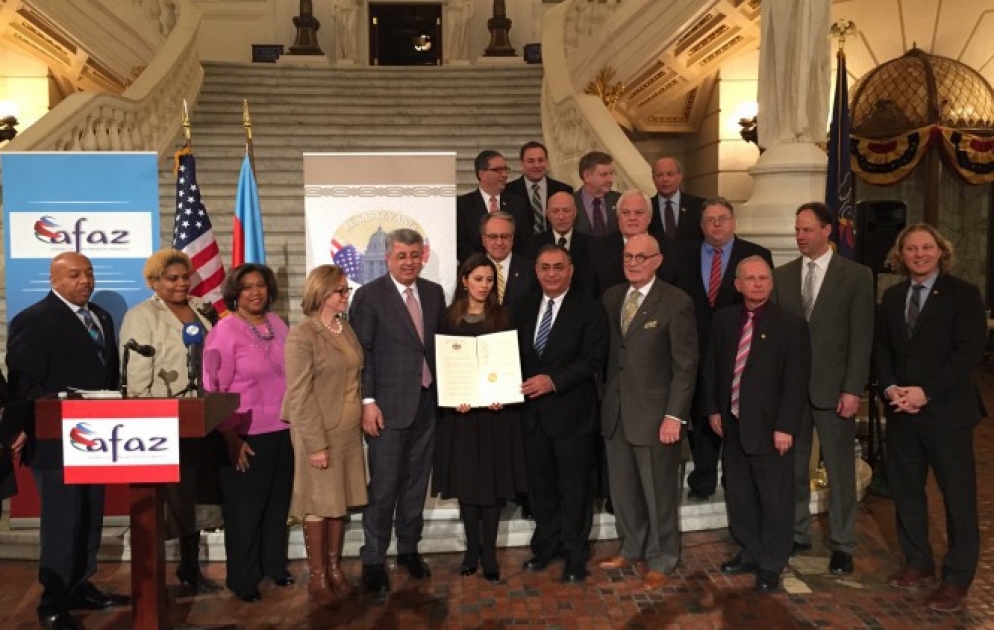 House of Representatives of Pennsylvania State adopts special resolution on Khojaly genocide