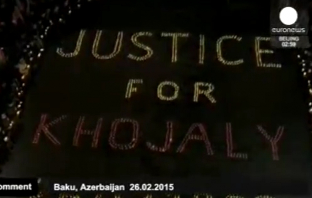 Euronews airs video on Khojaly genocide