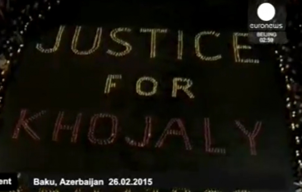 La chaîne Euronew a diffusé une vidéo sur le génocide de Khodjaly