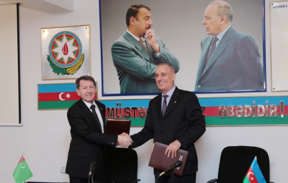 AZERTAC, Turkmenistan State News Agency sign agreement on cooperation