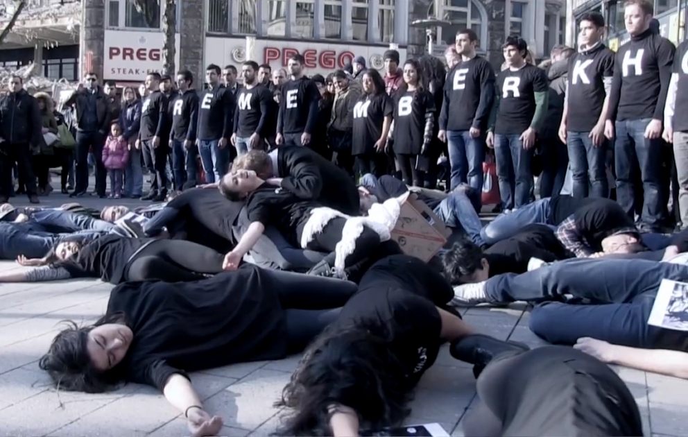 Khojaly tragedy rally in Hamburd