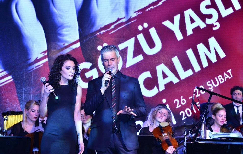 Tenor Alessandro Safina Dilarə Kazımova ilə birlikdə “Sarı gəlin” mahnısını ifa edib