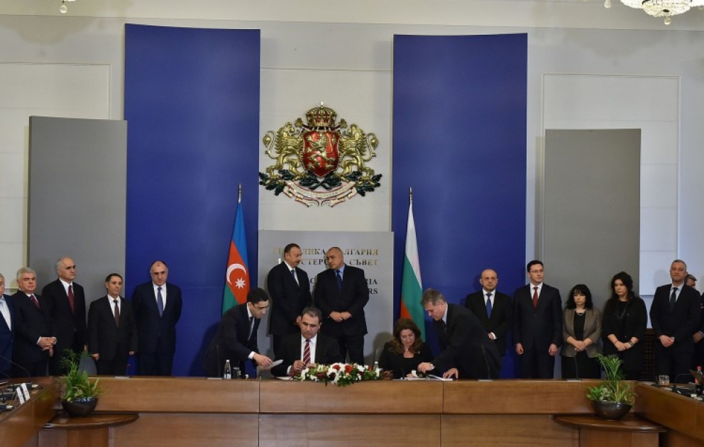 Azerbaijani-Bulgarian documents were signed