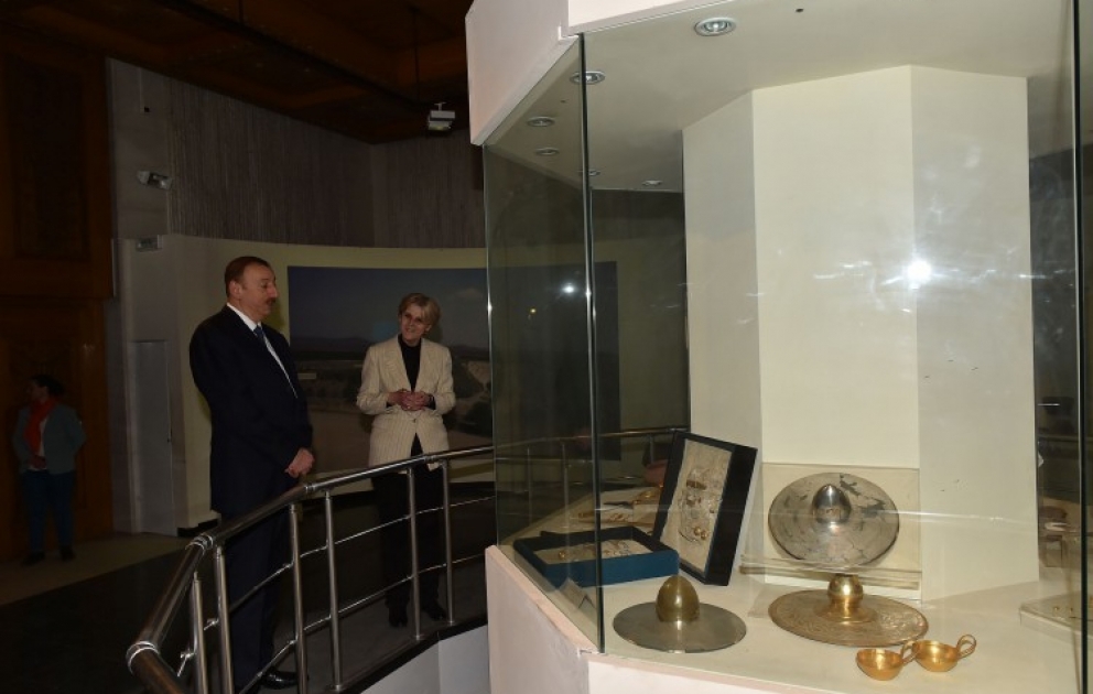President Ilham Aliyev visited The Saint Sofia Church