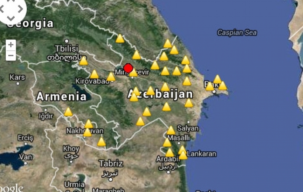 Mingəçevirdə zəlzələ olub