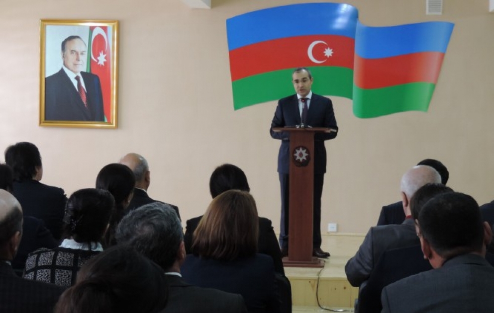 Qusar rayonunun yeni məktəb binaları istifadəyə verildi