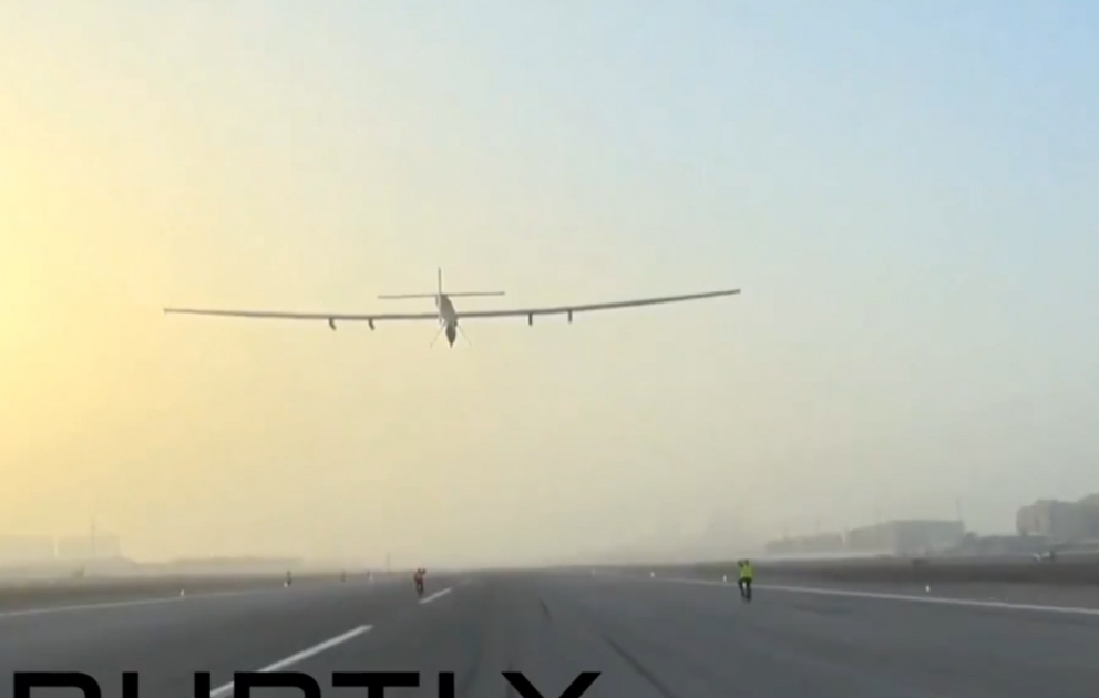 Reise des Solarflugzeugs um die Welt dauert