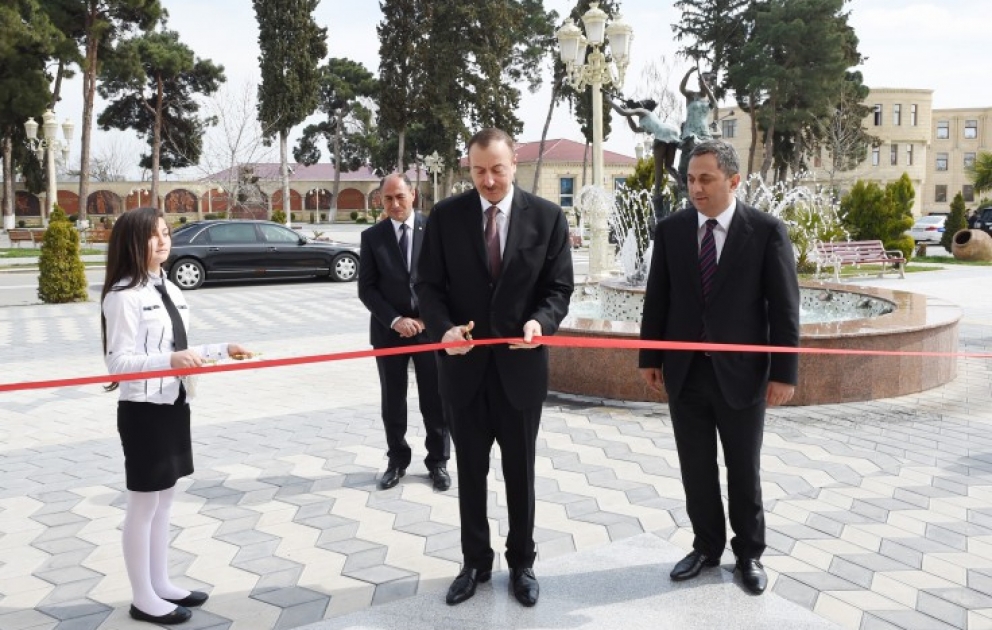 Bərdədə 1 nömrəli Uşaq İncəsənət Məktəbinin açılışı olub