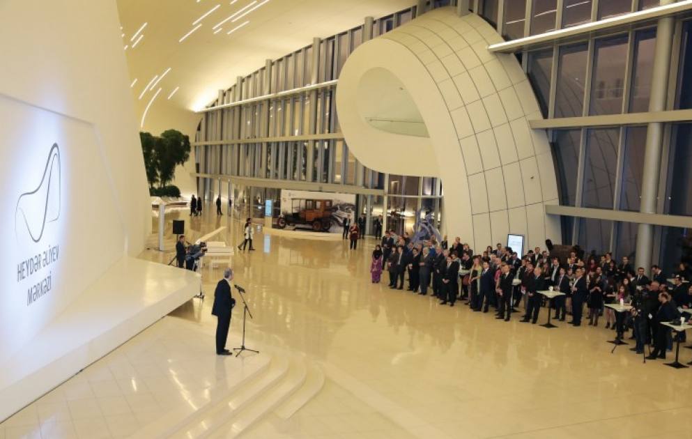 Eröffnungsfeier “Slowenischen Tages” im Heydar Aliyev Zentrum