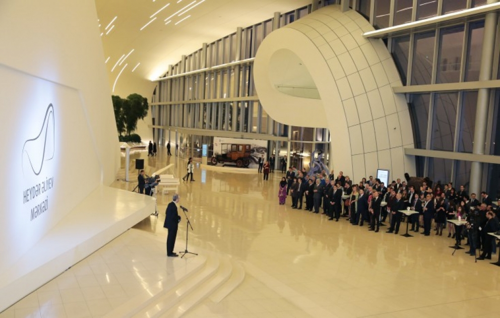 Heydar Aliyev Center hosts opening of Day of Slovenia