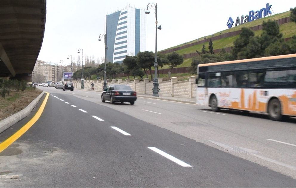 Bakıda nəqliyyat sıxlığının aradan qaldırılması istiqamətində işlər sürətlə davam etdirilir