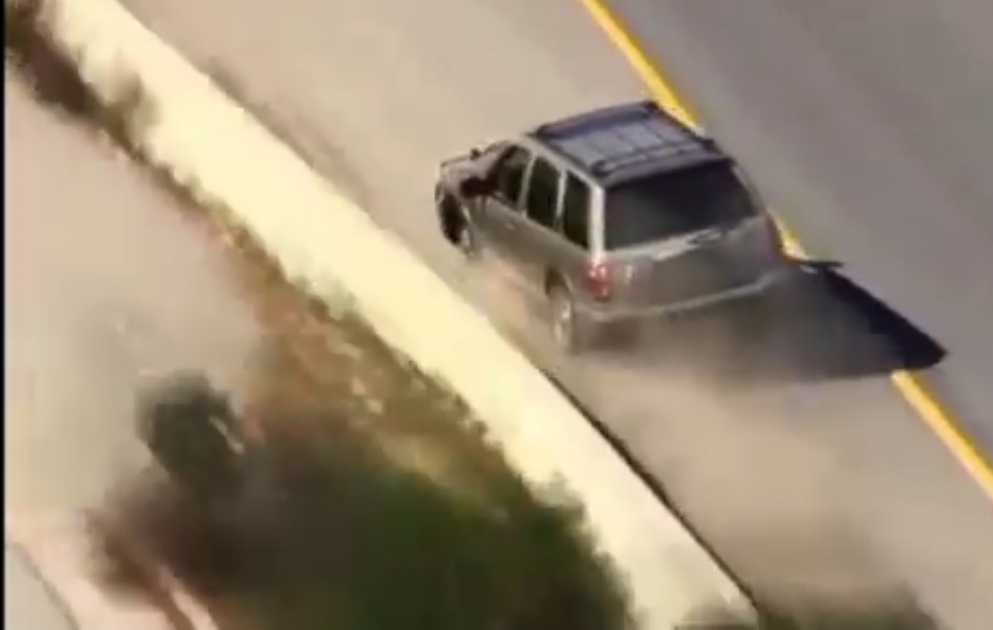 Wild police chase in California