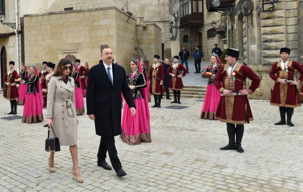 President Ilham Aliyev joined nationwide festivities on the occasion of Novruz holiday