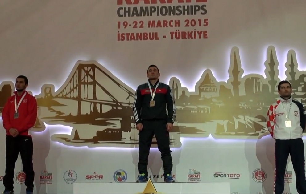 Вторая победа Азербайджана на чемпионате Европы в Стамбуле