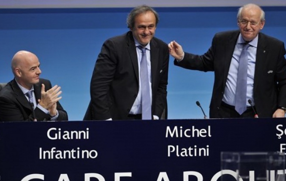 Mişel Platini yenidən UEFA prezidenti seçilib
