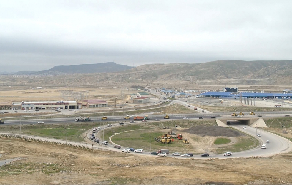 Bakı Dairəvi avtomobil yolunda təmir işləri davam etdirilir