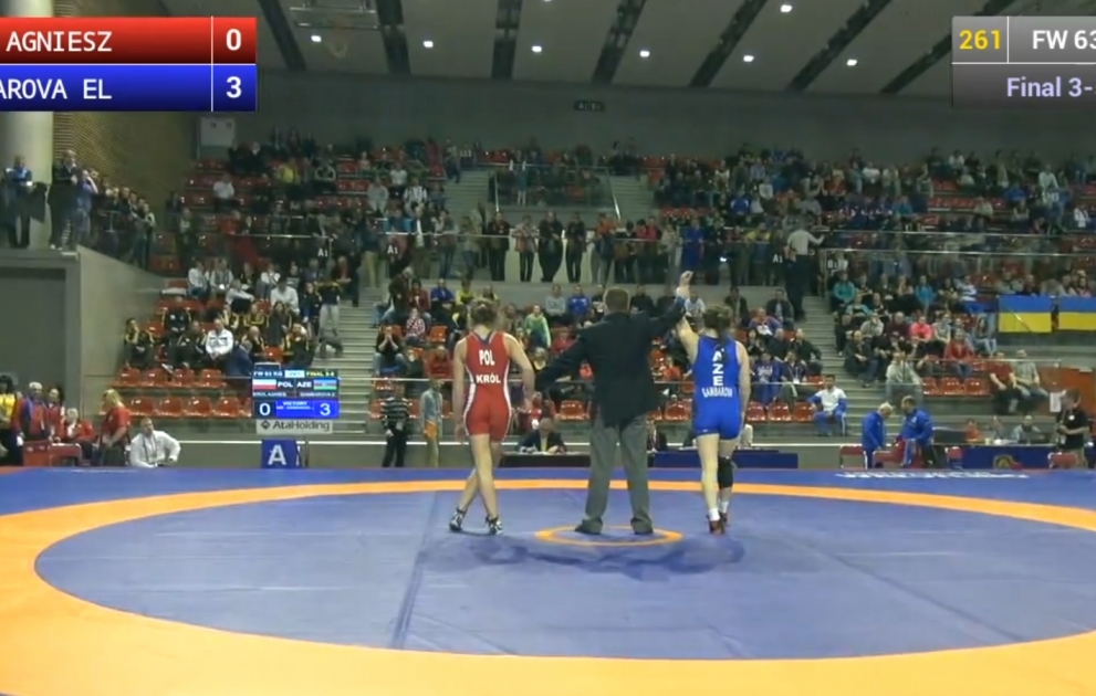 Azərbaycan güləşçiləri U-23 Avropa çempionatında daha 2 medal qazandı